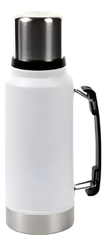 Generic Stainless Steel Thermos 969 Smooth Capacity 1 Liter 0