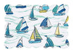 Cyf Home Dockside 13  X 19  Juego De Mantel Individual De 6 0