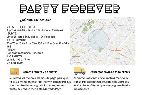 Party Forever Corona Rey Reina - Fiesta Cotillon Carioca 1