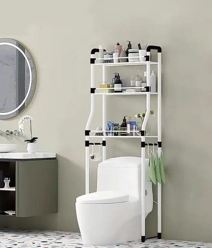 Organizador Estante Mueble Para Baño Sobre Inodoro Diginet 1