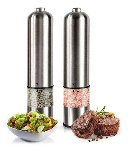 Compranet Electric Pepper Mill with Viewing Window - 11663 0