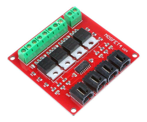 Módulo De Interruptor Mosfet De 4 Canales Noyito Módulo De A 0