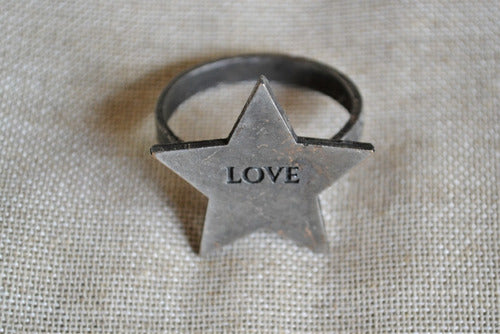 Star Love Napkin Holder Ring 6