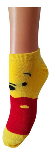 Comedia Winnie Pooh Animated Ankle Socks 1728 2