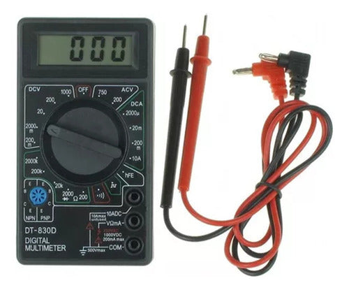 Generic Digital Multimeter Tester DT-830B Voltimeter Amperimeter 0