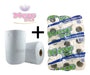 Papel Higienico 30uni. Blanco  + Bolson Rollo Cocina 1