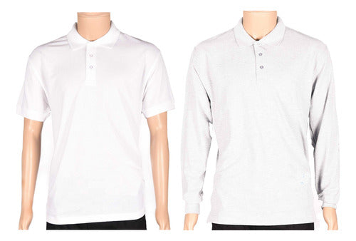 AE Men's Polo Shirt Short Sleeve + Long Sleeve - Mundo Trabajo 7