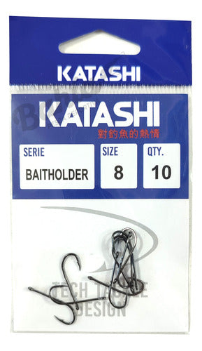 Katashi Tech Baitholder Hook No. 8 Series 9946 Varied 1