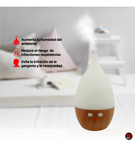 Eco Think USB Ultrasonic Humidifier with Aromatherapy + 2 Essential Oils 3