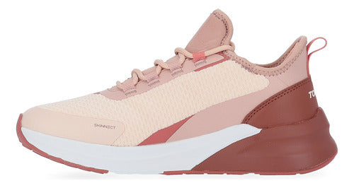 Topper Zapatillas Squat II Mujer en Rosa y Marron | Dexter 1