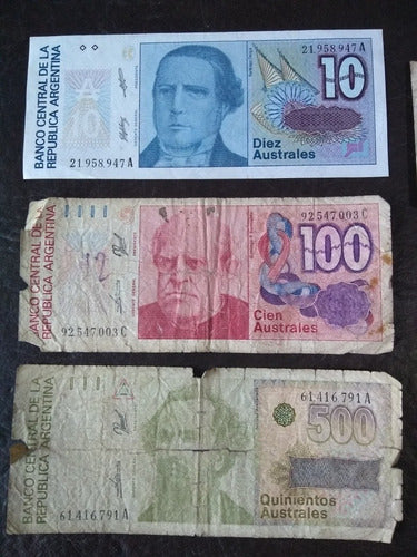 Billetes Antiguos Australes 2