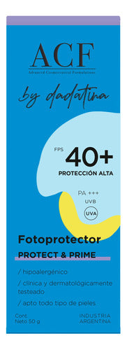 Acf By Dadatina Camuflaje Uv Fotoprotector Protector Solar 3