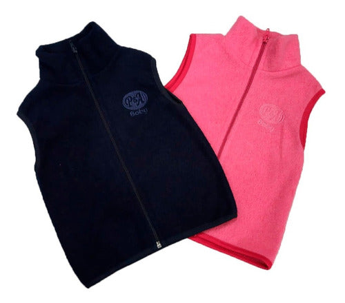 Assorted Colors Baby Polar Vest 2