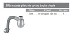 Awaduct Sifón Cocina Simple Corrugado 7229 1