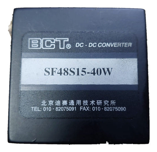 Convertidor De Tensión Dc-dc Sf48s15-40w. Dc/dc Converter 0