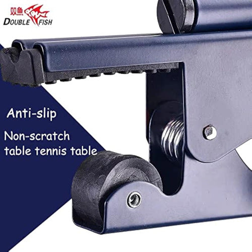 Double Fish Foldable Net and Post Set for Table Tennis 2