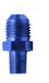 Performance Union Conexión Recta 1/8 NPT - AN6 Azul Acople 1