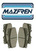 Brake Pads for Iveco Daily 70c12 59.12om Grinta 99/ by Mazfren - Set of 4 2