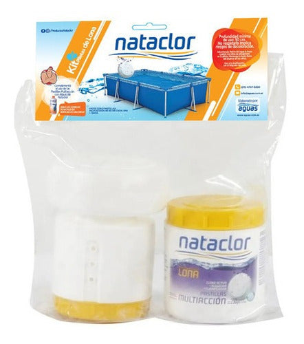 Nataclor Kit For Above Ground Pool Multi-Action Tablets & Floater 0