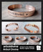 Pure Copper Bracelet Cuff 100% Pure Personalized Engravings 2