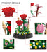 Adorno De Flores Bouquets Sintético Para Armar Decorativo 1