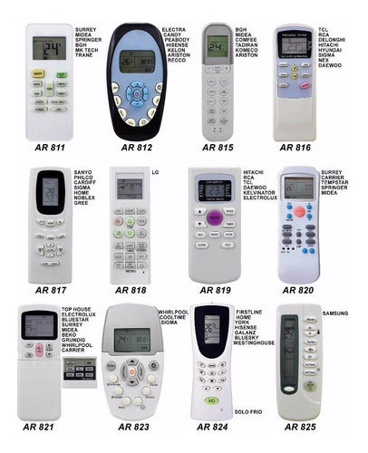 Controls Remote for Air Conditioner BGH Whirlpool Longvie 3