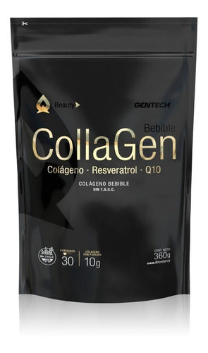 Gentech Collagen Coenzyme Q10 Drinkable Collagen X60 Sachets 1