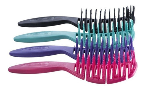 Dompel Maya Antifrizz Comb Brush for Curls and Waves 4