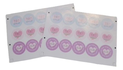 Packfly Plancha Stickers Hello Smile Autoadhesivos 105 Un. 3