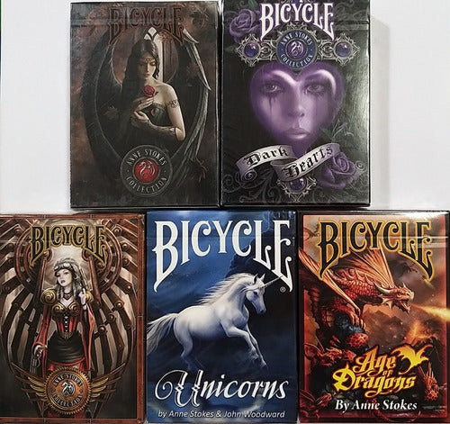 Bicycle Anne Stokes Playing Cards Collection - Set of 5 Decks 0
