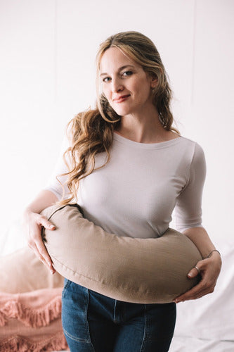 Munami Half Moon Nursing Pillow - Ideal for Breastfeeding 5