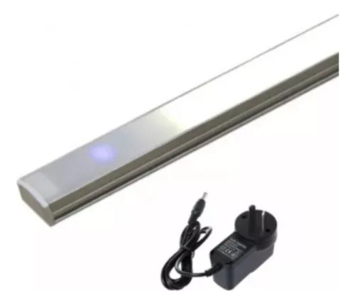 Low-profile Under Cabinet Lighting 1.20m with Dimmable Touch and Power Supply 0