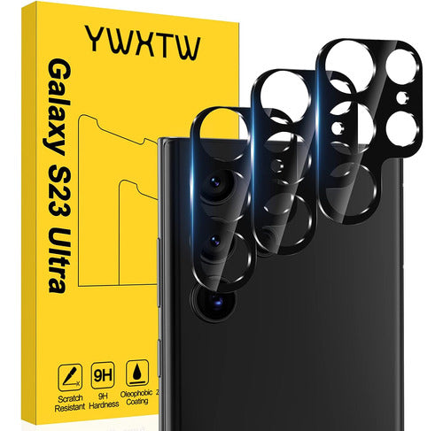 3-Pack Camera Lens Protector for Samsung Galaxy S23 Ultra 0