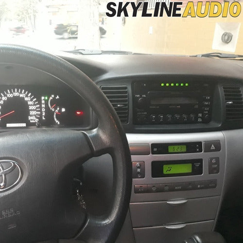 Frente Marco Adaptador Estereo Toyota Hilux Corolla Rav 2din 5