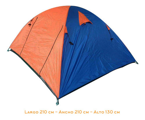 4-Person Reinforced Lightweight Beach Dome Tent 2