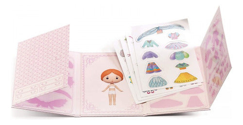 Djeco Miss Lilyruby Removable Stickers 1