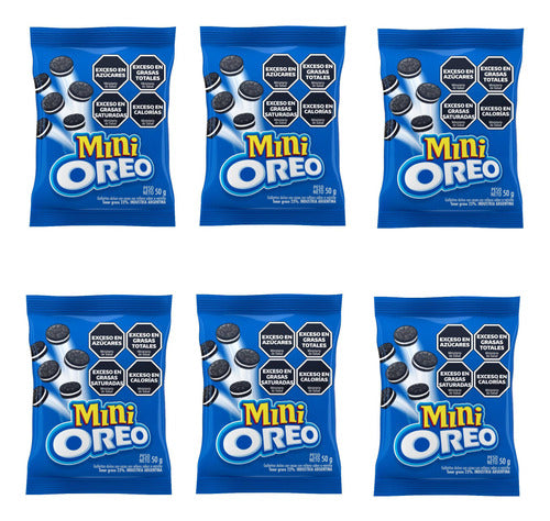 Galletitas Oreo Mini X 50g - Pack X 6 Unidades 0