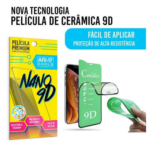 Kit Película De Câmera Samsung S10 Lite Com Capa Anti Shock 3