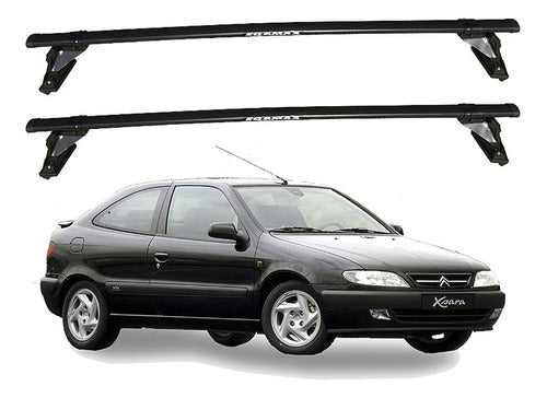 Barras De Techo Eqmax Acero Citroen Xsara 1996-2003 Negro 0