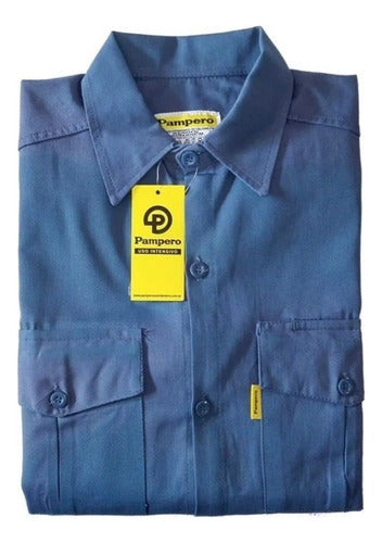 Pampero Grafa Azulino Shirt Size 54 0