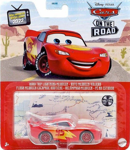 Mattel Cars Disney Pixar - Lightning McQueen Road - Original Mattel 0