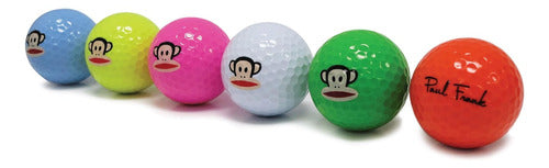 Bolas De Golf Paul Frank (paquete De 6), Multicolor 0