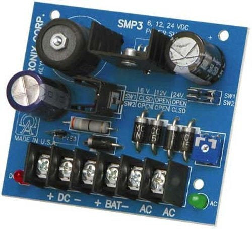 Altronix Smp3 Tablero De Alimentacion De Podercargador Con U 0