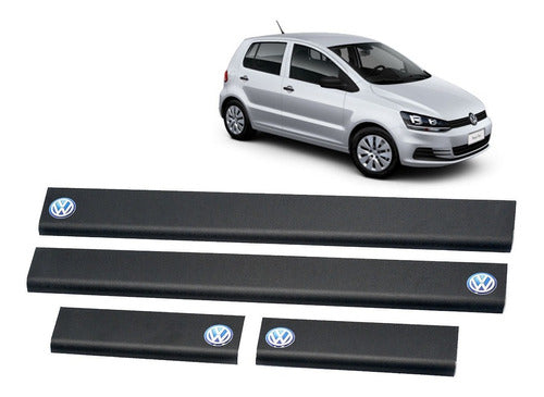 SSP Cubre Zocalos P/ Volkswagen Fox Accesorio Laminados Negros 0