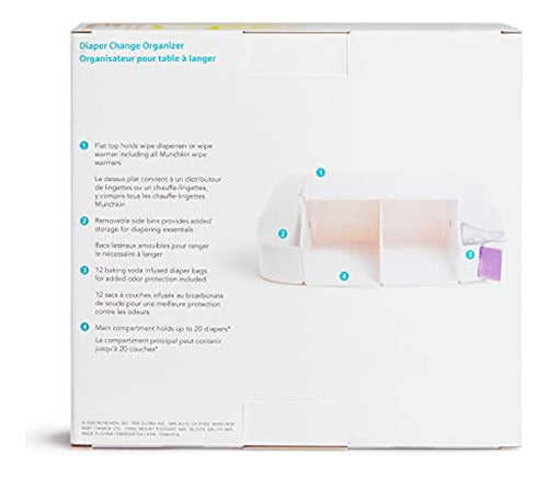 Munchkin - Organizador De Cambio De Pañales 6