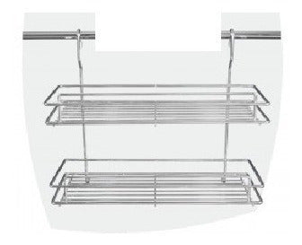 Soldart Double Shelf 440 Mm For Kitchen Rail - Model 209 2