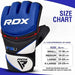 RDX Guantes Para Artes Marciales MMA RDX Maya Medium Azul 5