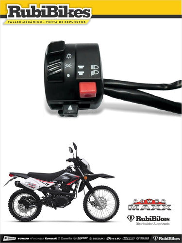 Caja De Luz Izquierda Motard Skua 125 200 1