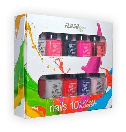 Top Ten 10 Esmaltes Flash Colors 0