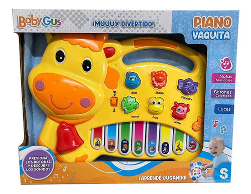 Segus Baby Gus Piano Vaquita With Light And Sound Ttm 52024 5